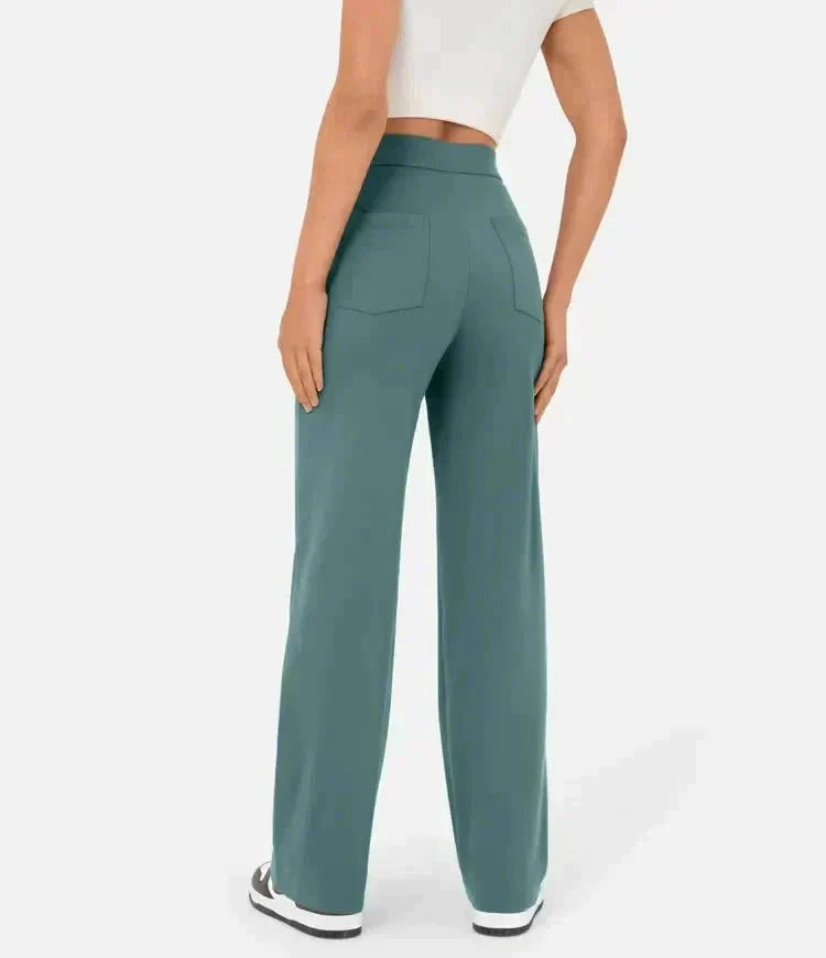 Lily™ | High-Waist Casual Pants women pants Minha loja 