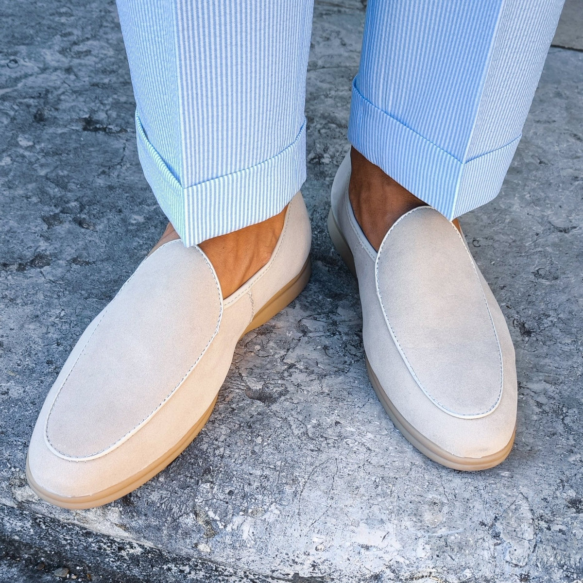 Mocasines de gamuza Savio