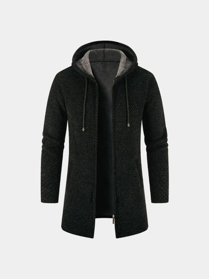 Lugano Knitted Hooded Winter Coat - Cross and Crown