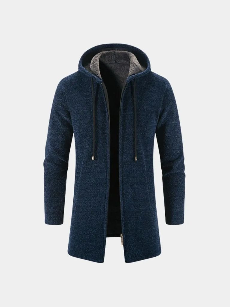 Lugano Knitted Hooded Winter Coat - Cross and Crown