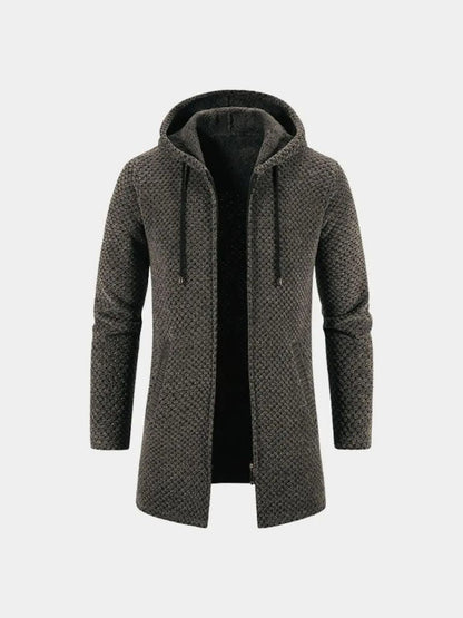 Lugano Knitted Hooded Winter Coat - Cross and Crown