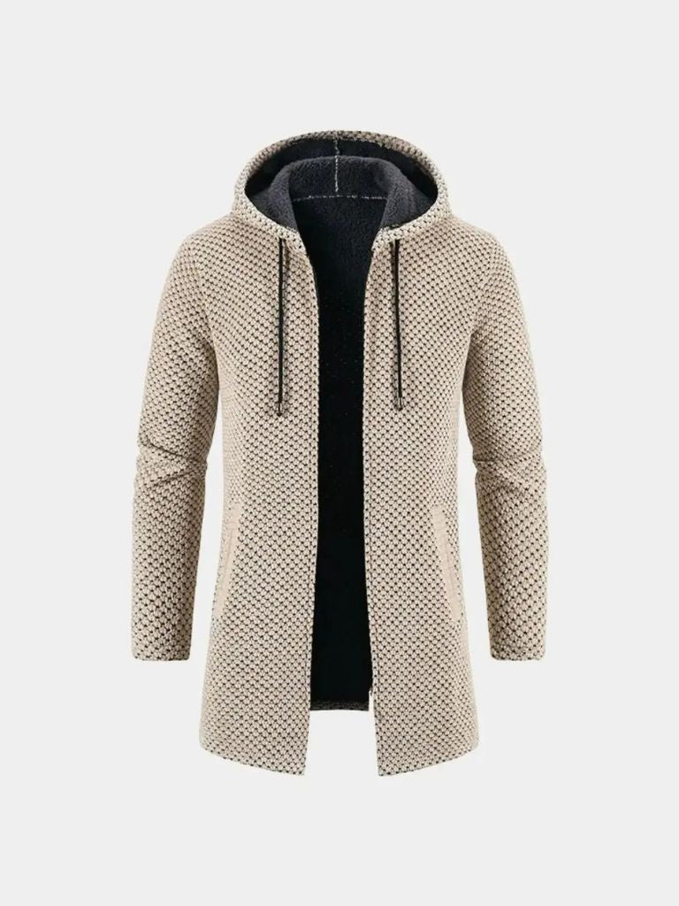 Lugano Knitted Hooded Winter Coat - Cross and Crown