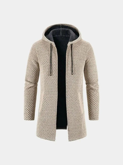Lugano Knitted Hooded Winter Coat - Cross and Crown