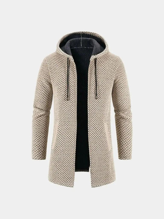 Lugano Knitted Hooded Winter Coat - Cross and Crown