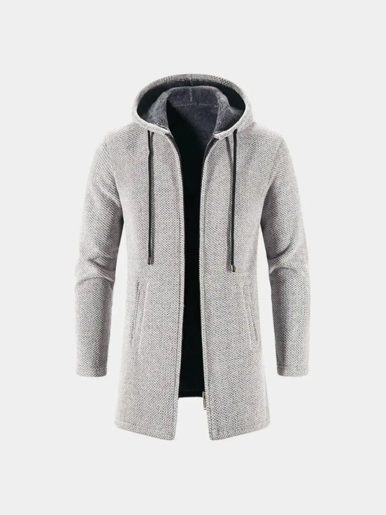 Lugano Knitted Hooded Winter Coat - Cross and Crown
