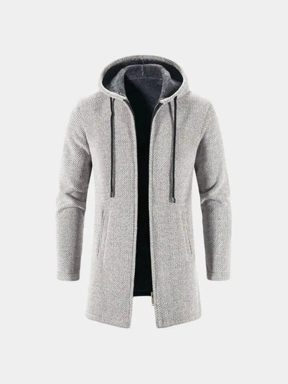 Lugano Knitted Hooded Winter Coat - Cross and Crown