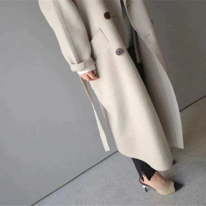 Luxora | Luxe Wool Trench Minha loja 