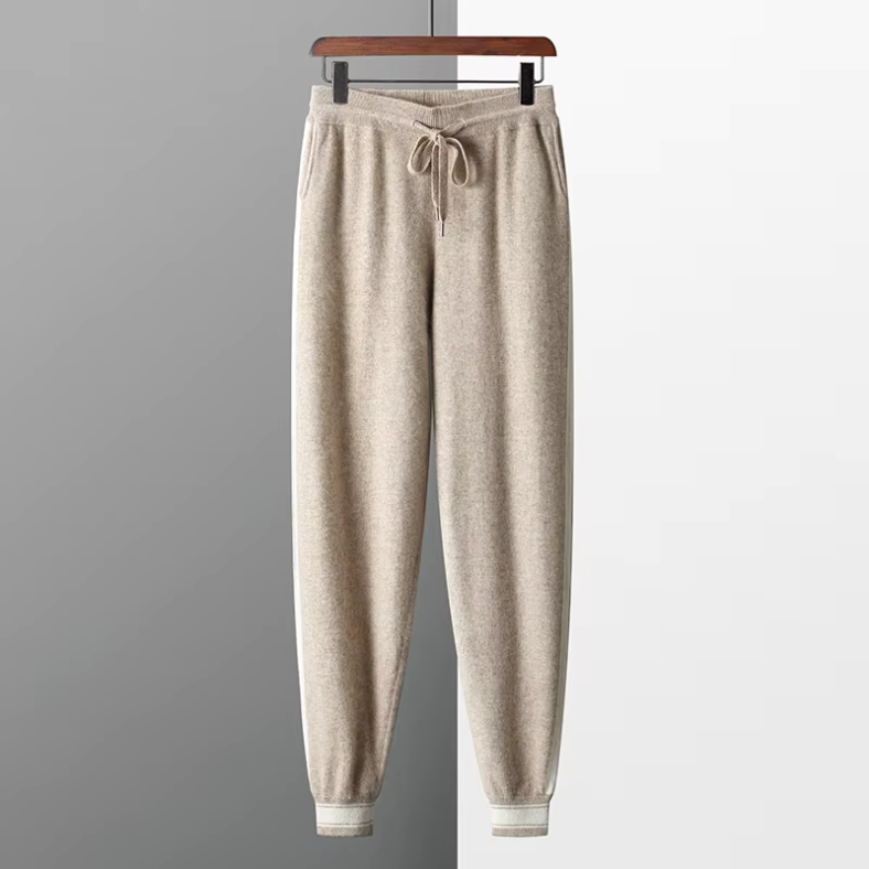 Conjunto de dos piezas Old Money para hombre, de lana de cachemira