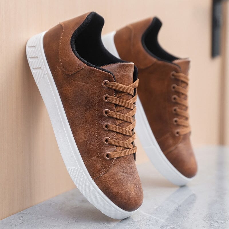 Mercer Leather Sneakers Minha loja 