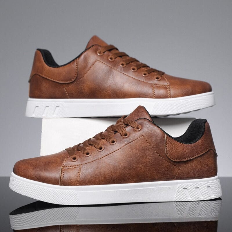 Mercer Leather Sneakers Minha loja 