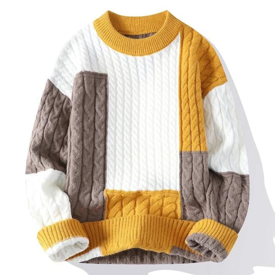Mia | Craft Sweater Sweater Minha loja M Yellow 