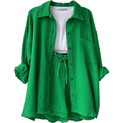 Nina™ | Casual Comfort Set Women Sets Minha loja Green S 