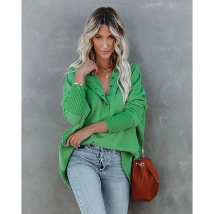 Olivia | Cozy Hoodie Coat and Jacket Minha loja Green S 