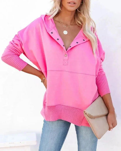 Olivia | Cozy Hoodie Coat and Jacket Minha loja Pink S 