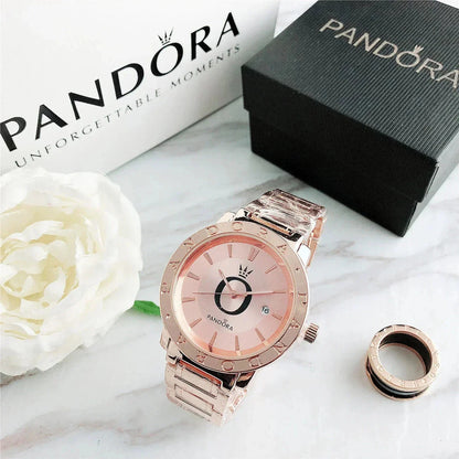 P A N D O R A Wristwatch Glamour Minha loja Rose 