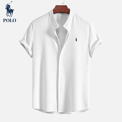 Polo Hampton Collar Shirt Minha loja White S 