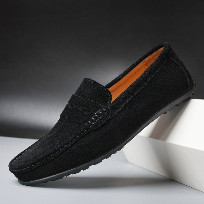 Porto Suede Loafers Minha loja Black 7 