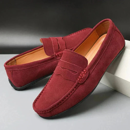 Porto Suede Loafers Minha loja Maroon 6 