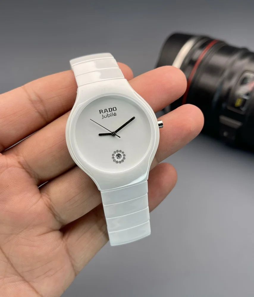 Rado True Jubile White Ceramic Watch for Men