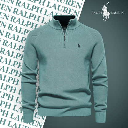 L.R Zip-Neck Pullover (CLEARANCE)