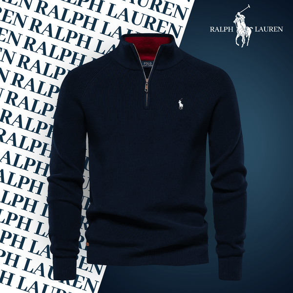 L.R Zip-Neck Pullover (CLEARANCE)