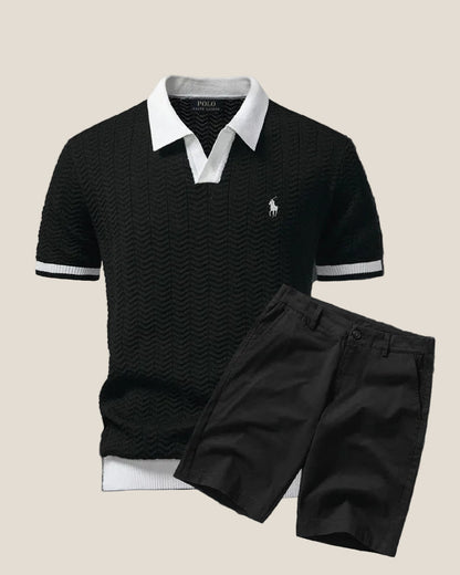 Ralph Lauren Old Money Polo Shirt + Shorts Set