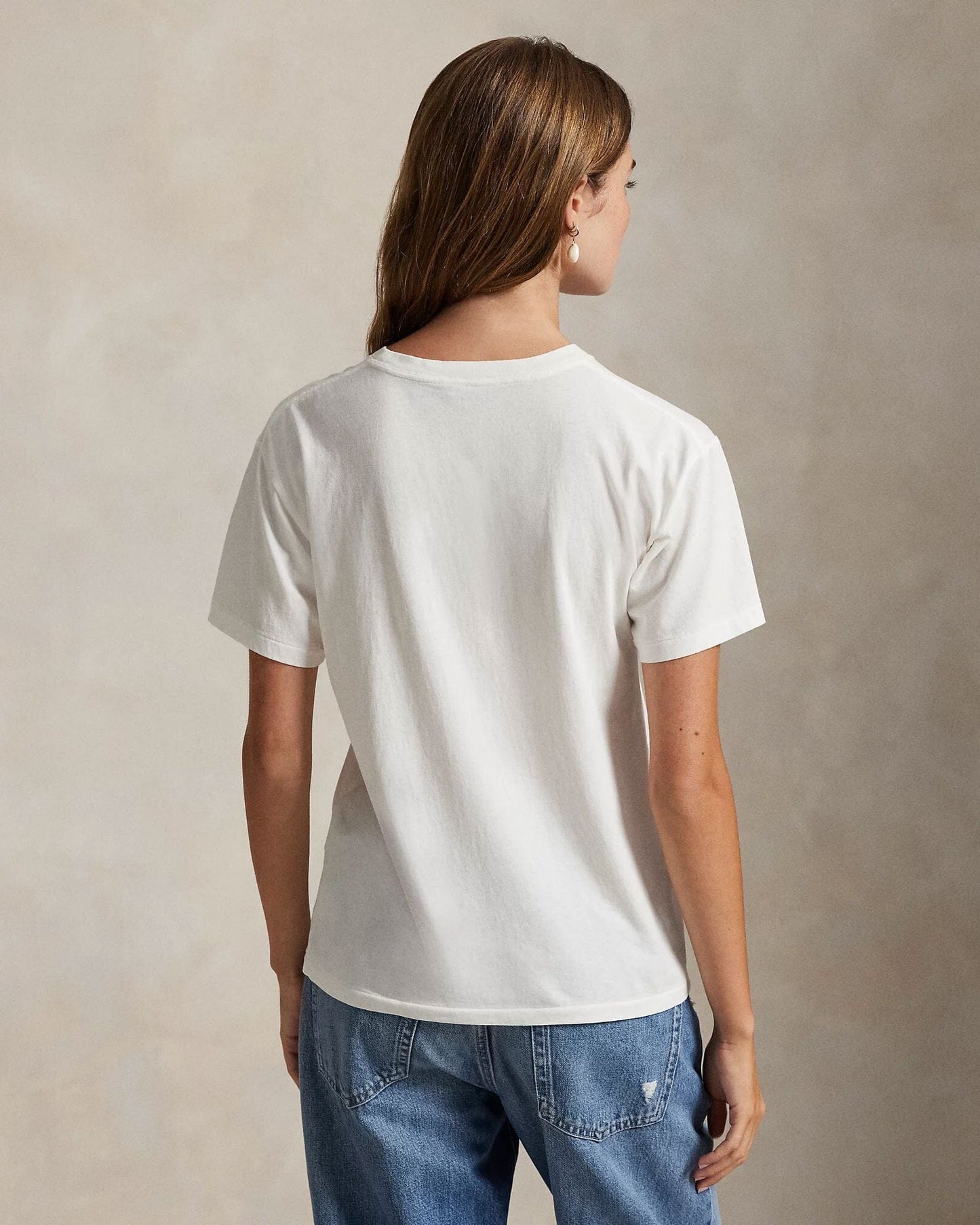 L.R Polo Bear Cotton Jersey T-Shirt