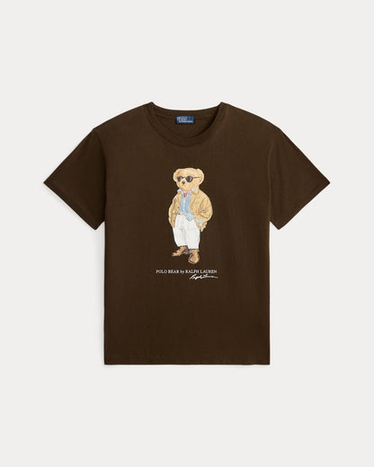 L.R Polo Bear Cotton Jersey T-Shirt