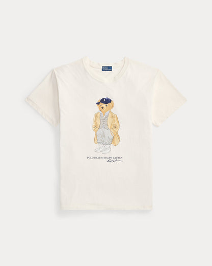 L.R Polo Bear Cotton Jersey T-Shirt