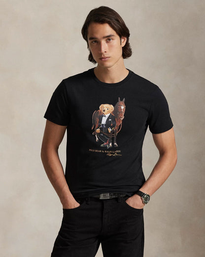 L.R Polo Bear Cotton T-Shirt