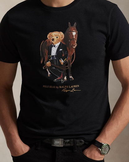 L.R Polo Bear Cotton T-Shirt