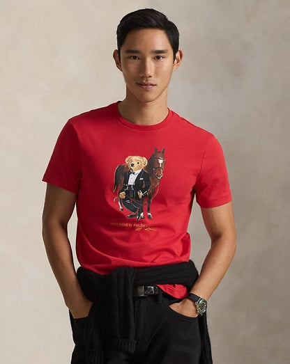 L.R Polo Bear Cotton T-Shirt