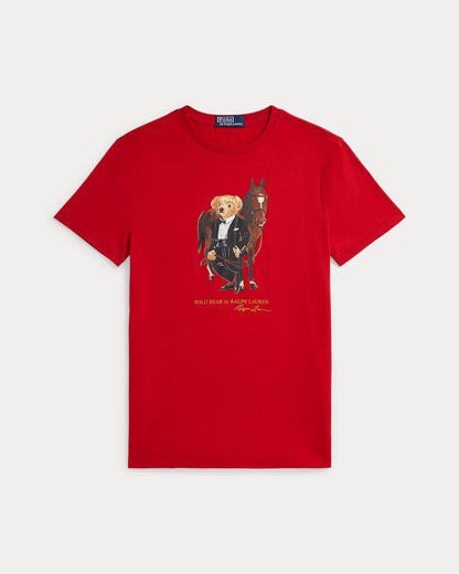 L.R Polo Bear Cotton T-Shirt