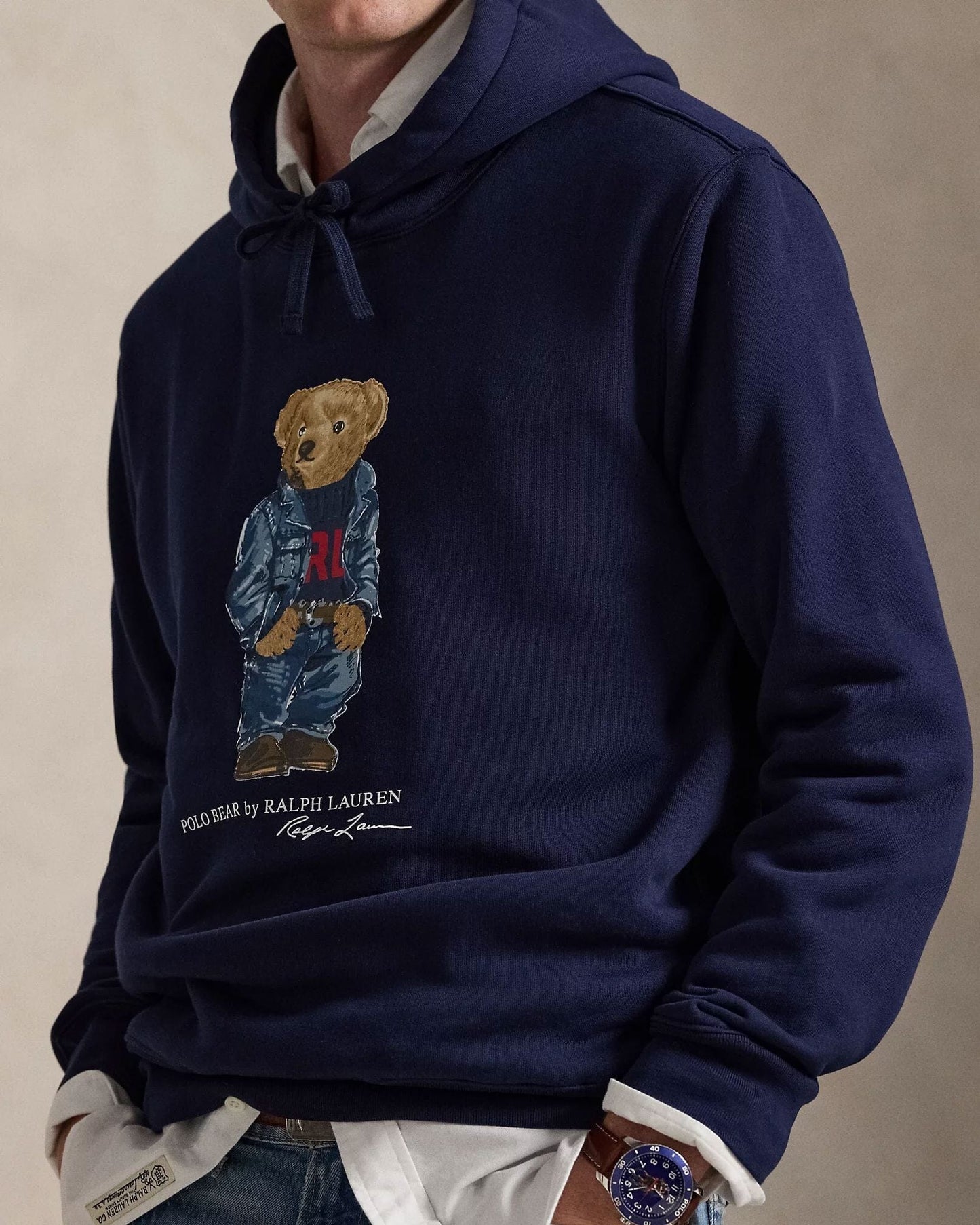 L.R Polo Bear Fleece Hoodie