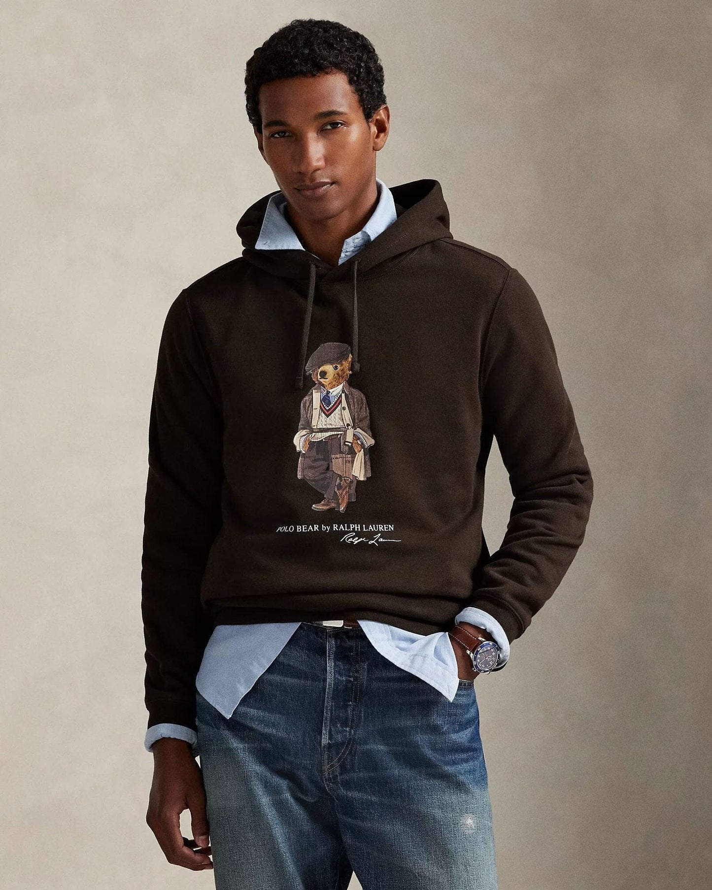 L.R Polo Bear Fleece Hoodie