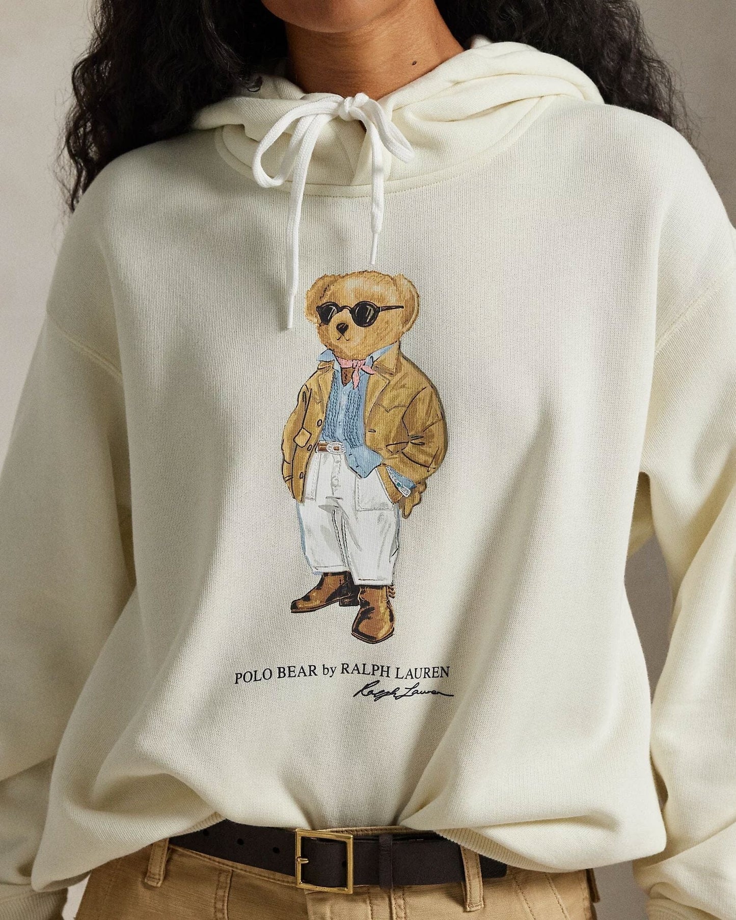 L.R Polo Bear Fleece Hoodie