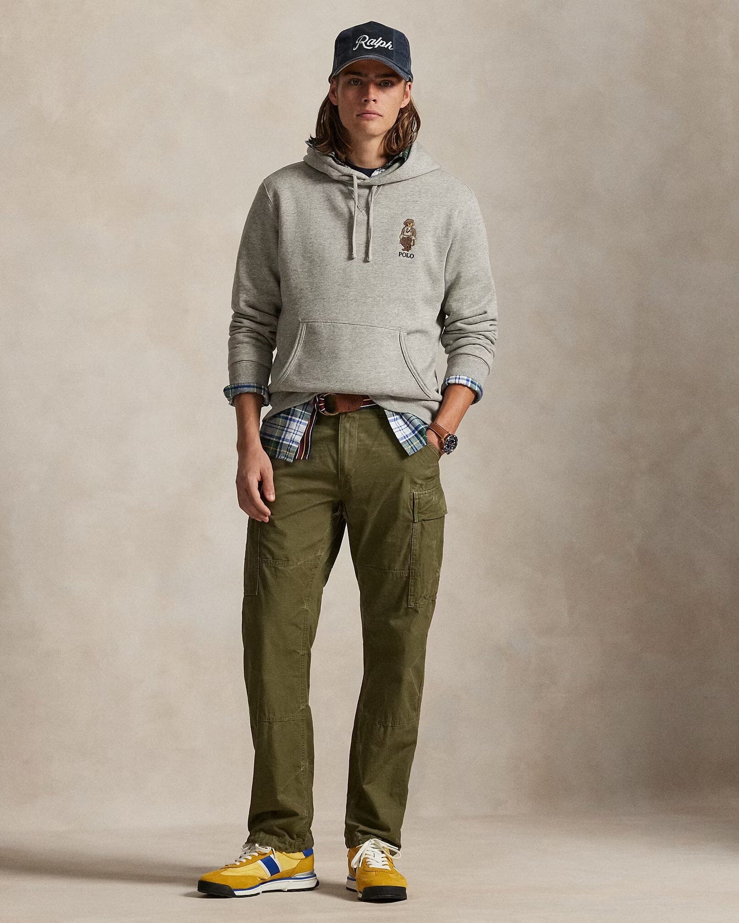 L.R Polo Bear Fleece Hoodie