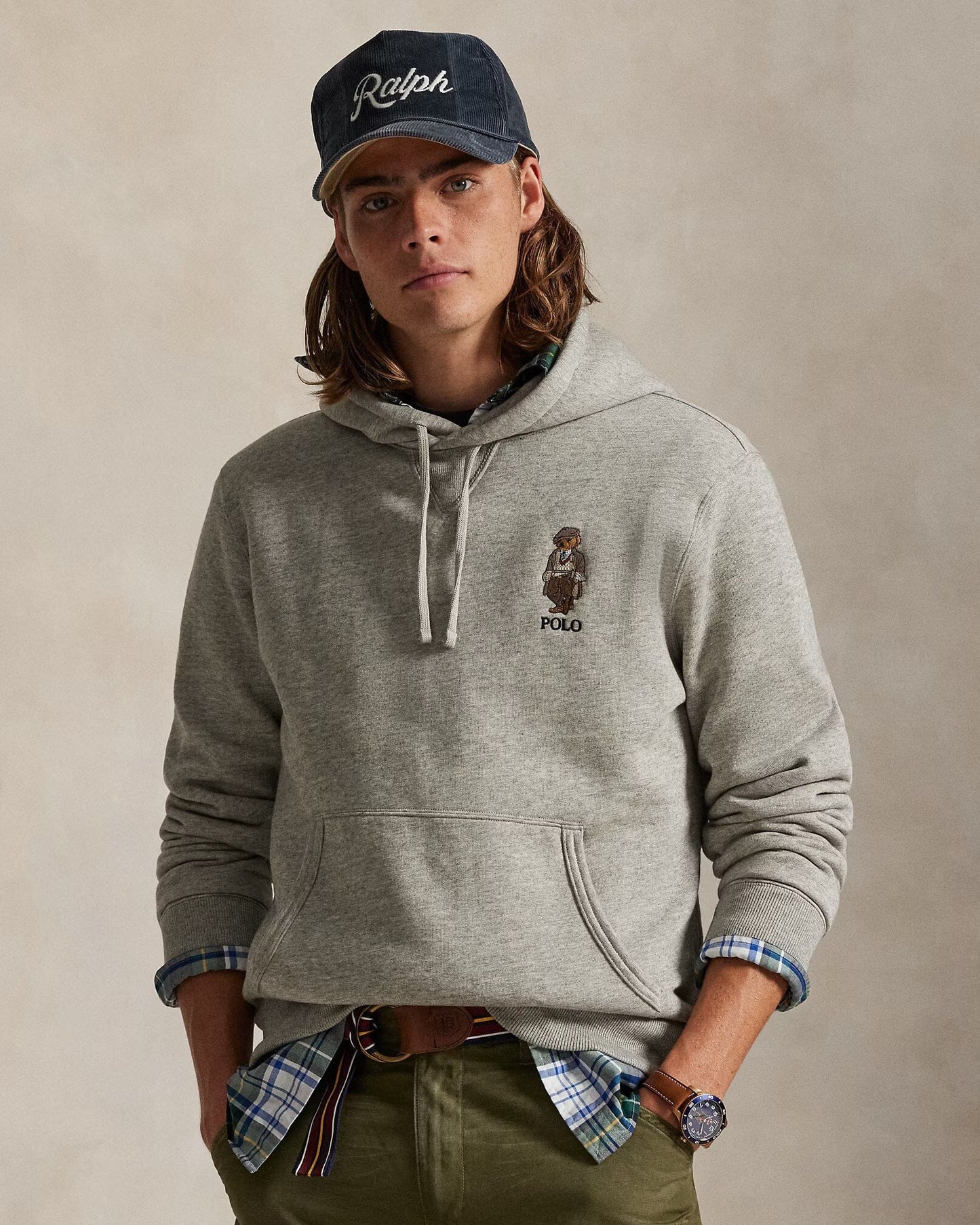 L.R Polo Bear Fleece Hoodie