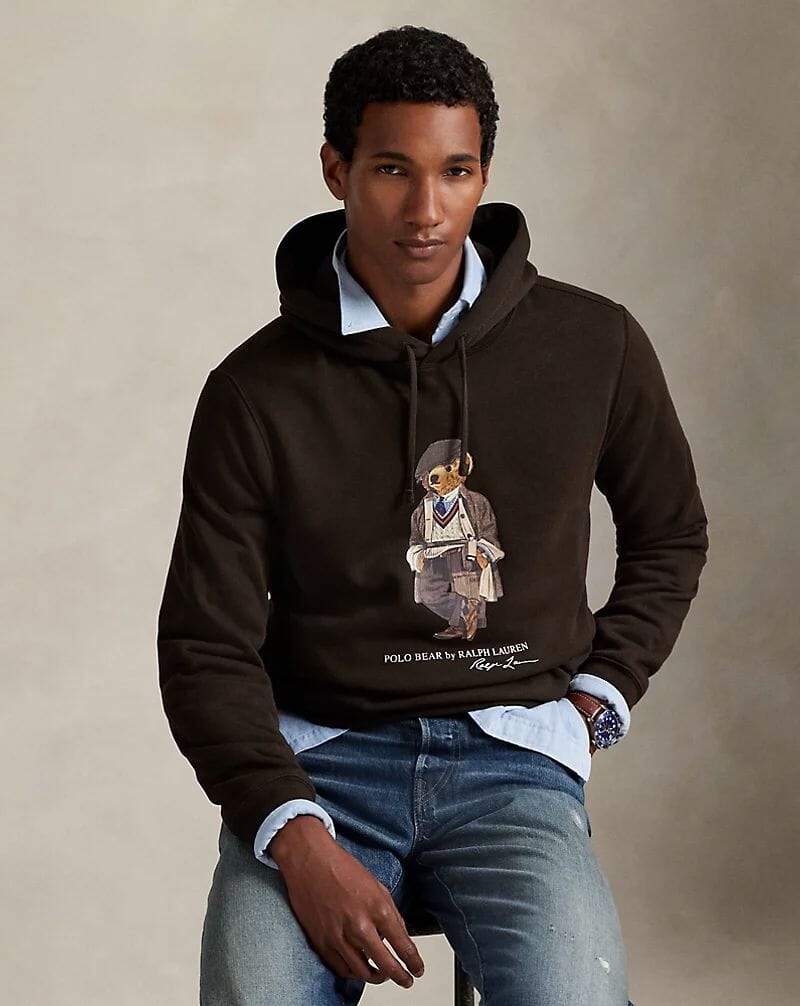 L.R Polo Bear Fleece Hoodie