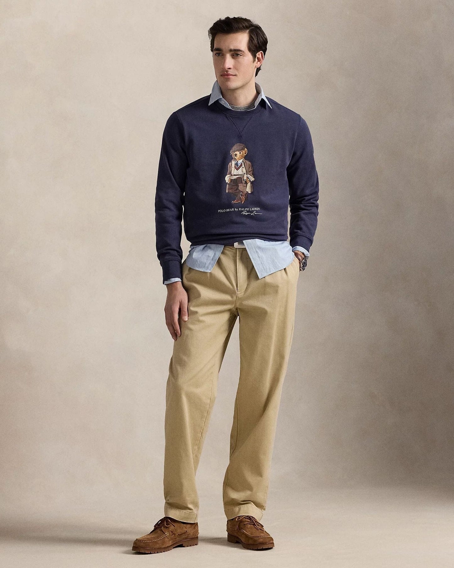 L.R Polo Bear Fleece Sweatshirt