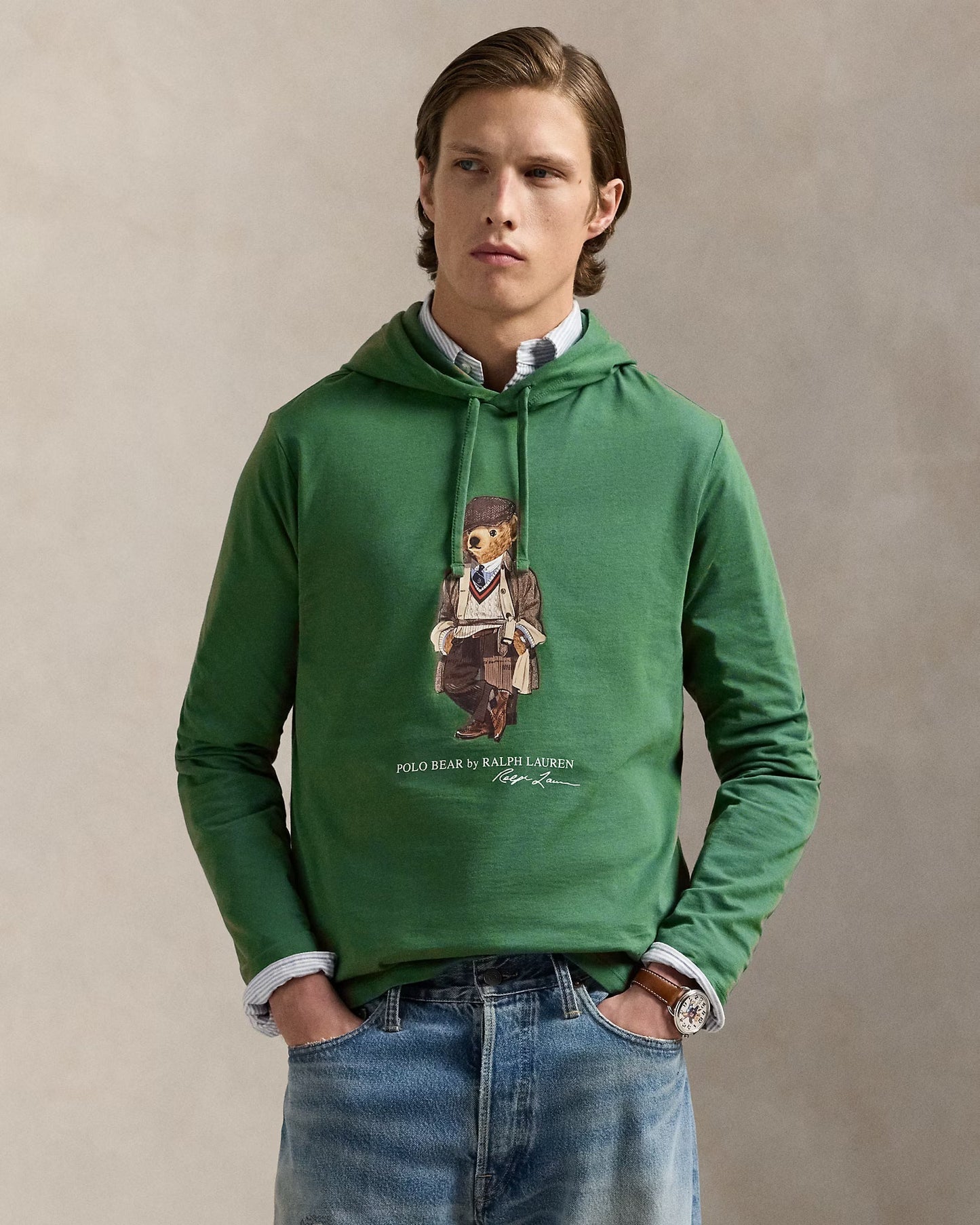 L.R Polo Bear Jersey Hoodie T-Shirt