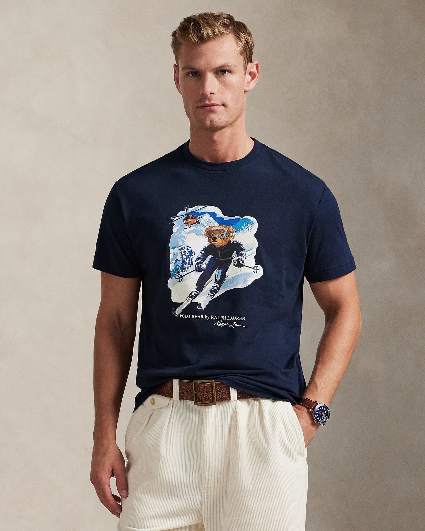 L.R Polo Bear Jersey T-Shirt Classic Fit