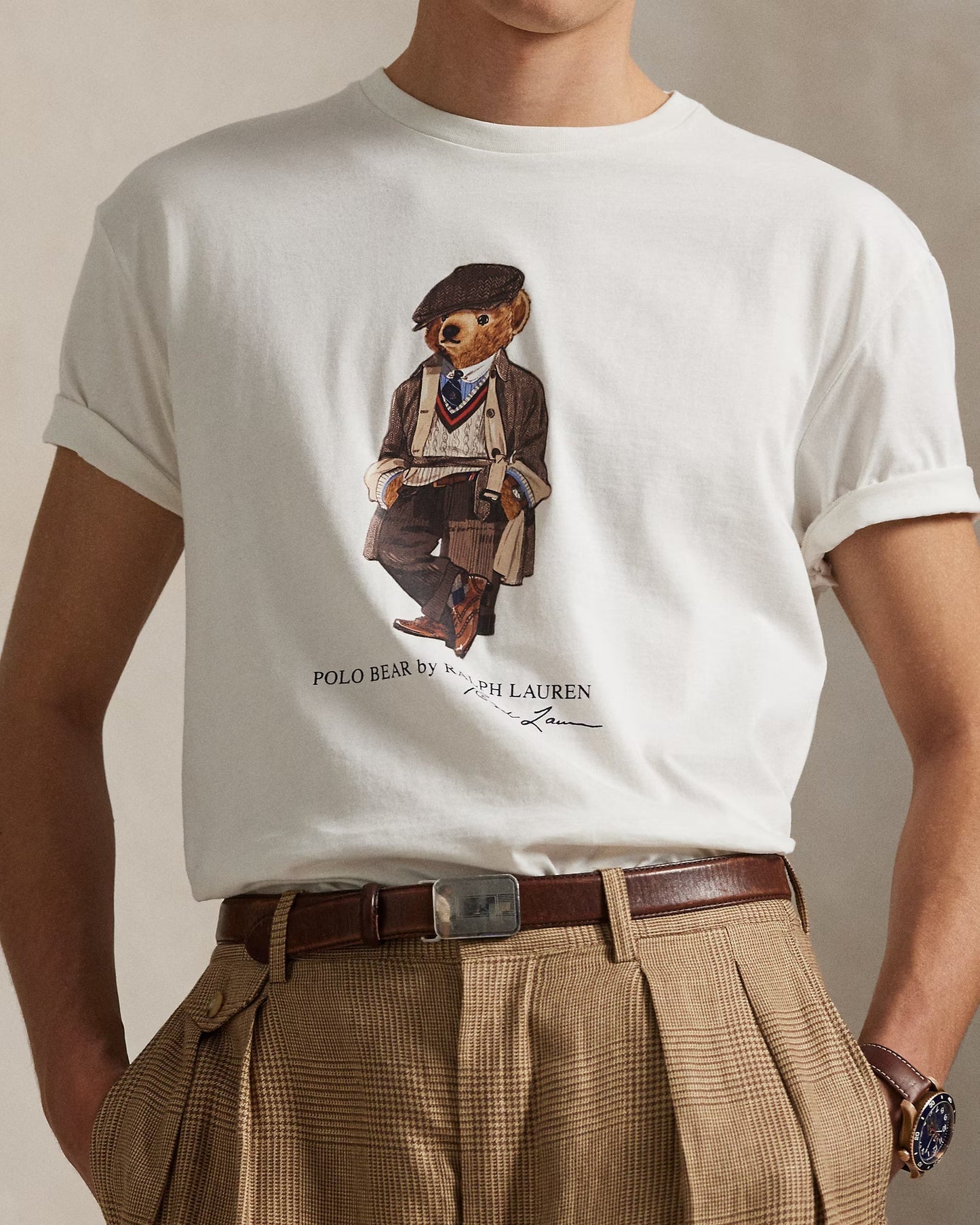 L.R Polo Bear Jersey T-Shirt Classic Fit