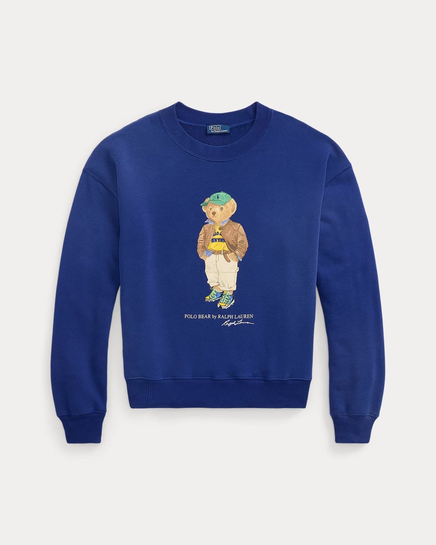 L.R Polo Bear Lightweight Fleece Crewneck