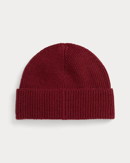 L.R Polo Bear Rib-Knit Beanie