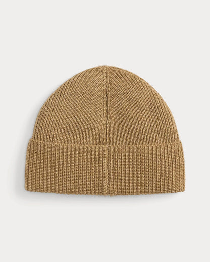 L.R Polo Bear Rib-Knit Beanie