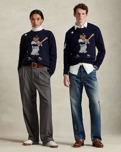 L.R Polo Bear Yankees Sweater