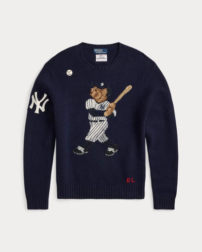 L.R Polo Bear Yankees Sweater