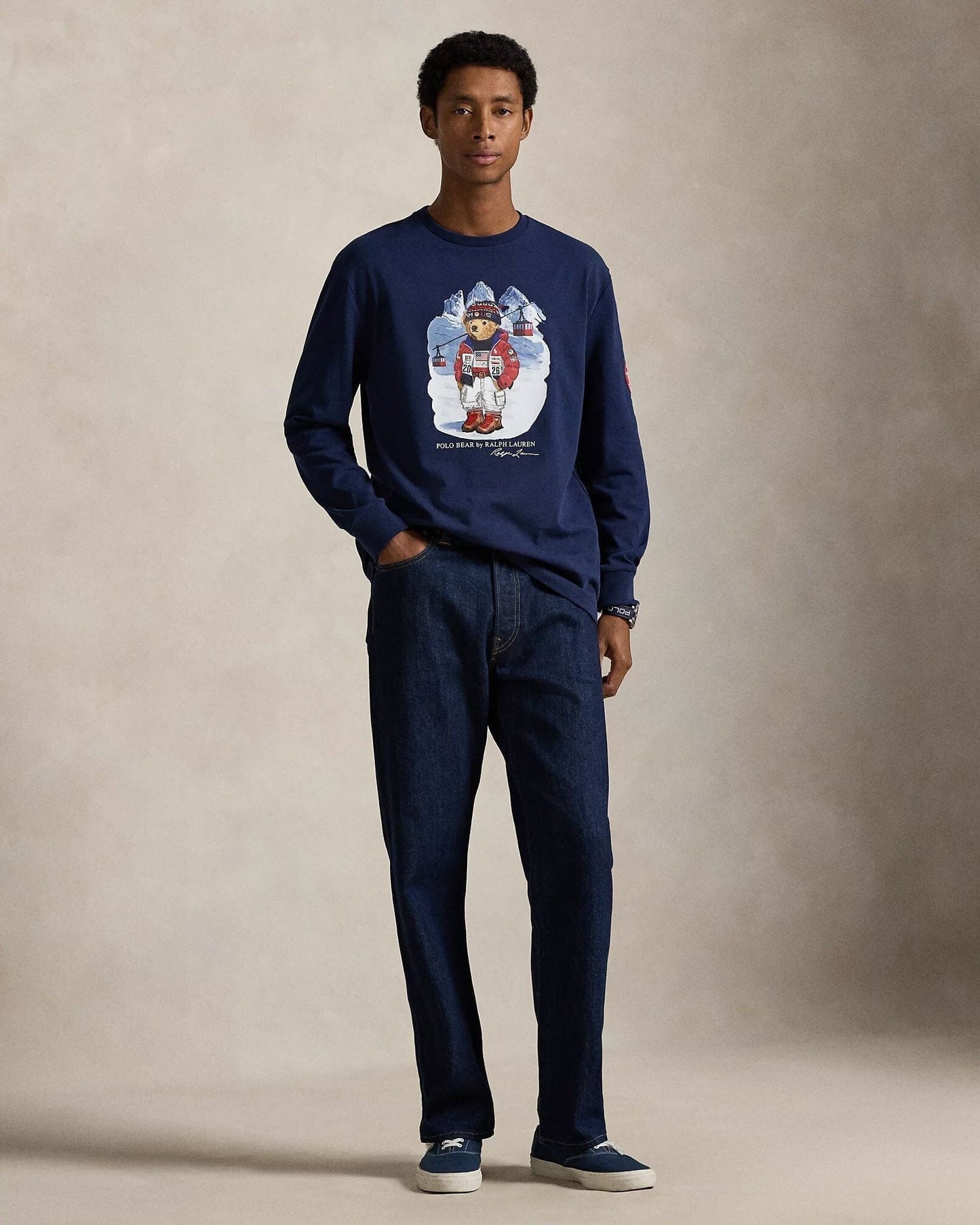 L.R Team USA Polo Bear T-Shirt