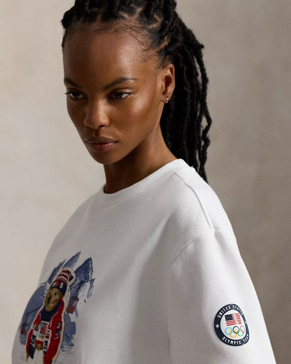 L.R Team USA Polo Bear Sweatshirt